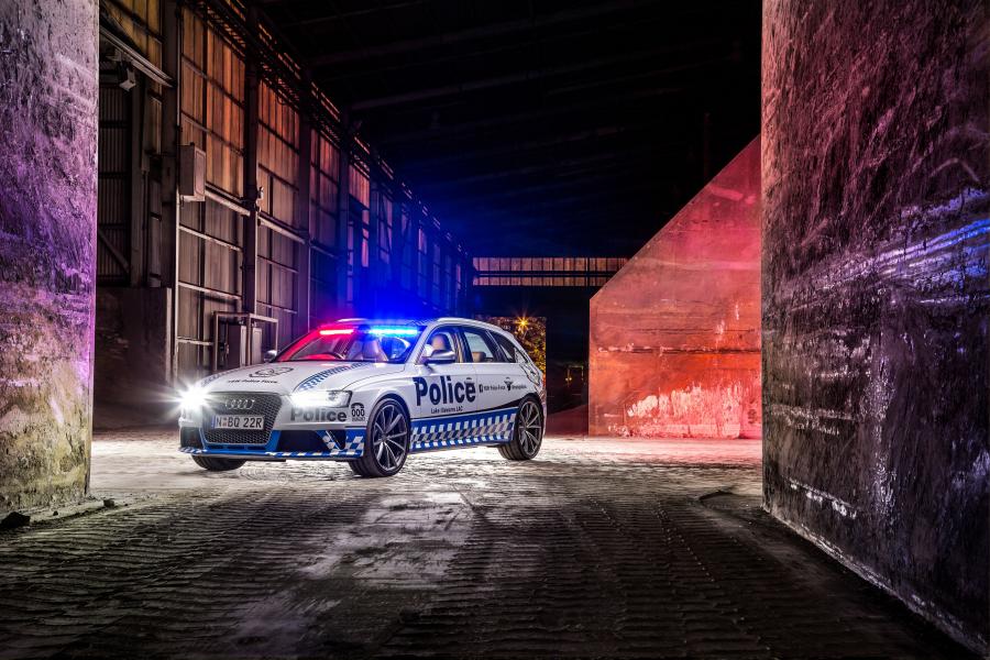  Audi RS4 Avant Police (B8, 8K) 2015 года  (AU) (фото 1 из 9)